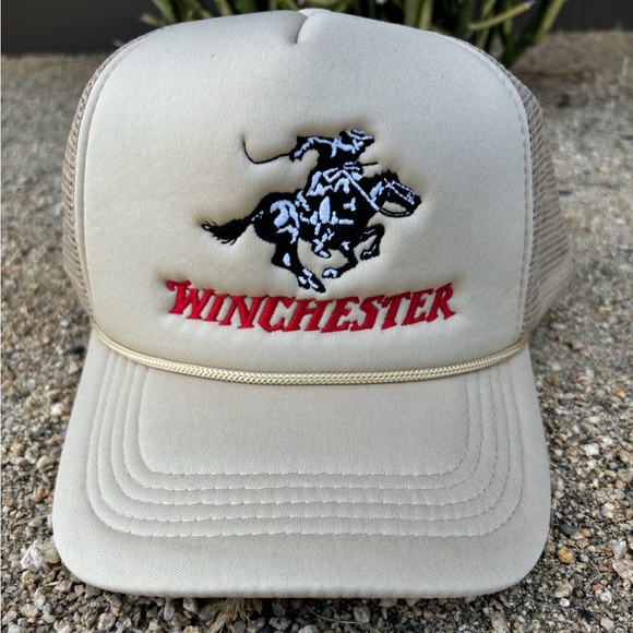 Embroided Winchester SnapBack Trucker Hat - Picture 1 of 3